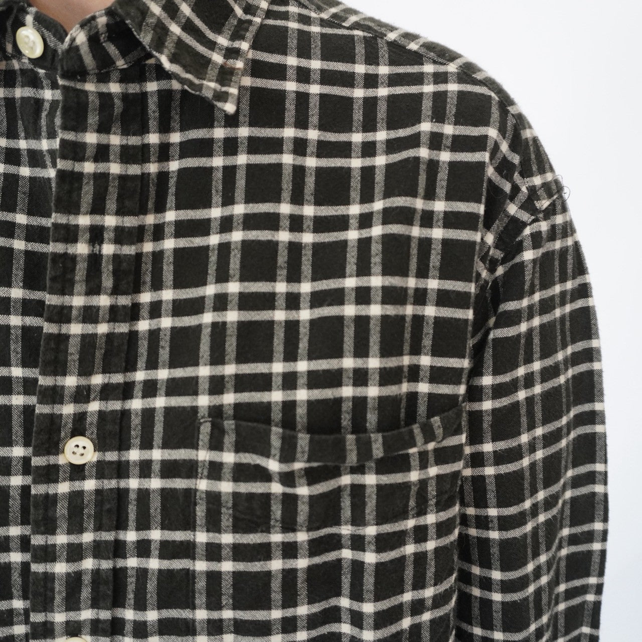90s "GAP" Plaid Shirt