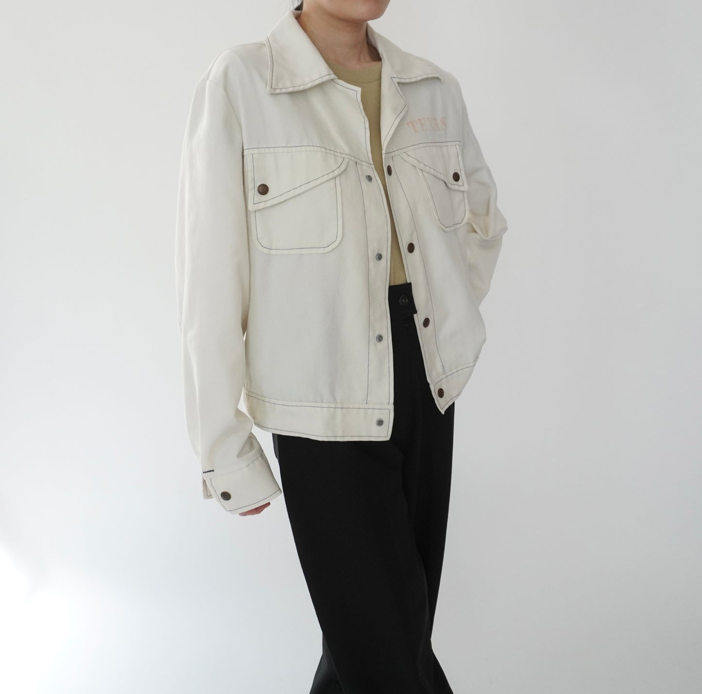 70s White Light Jacket