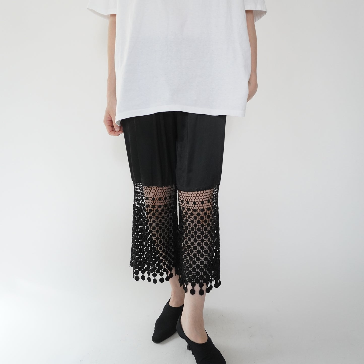 90s Crochet Design Pants