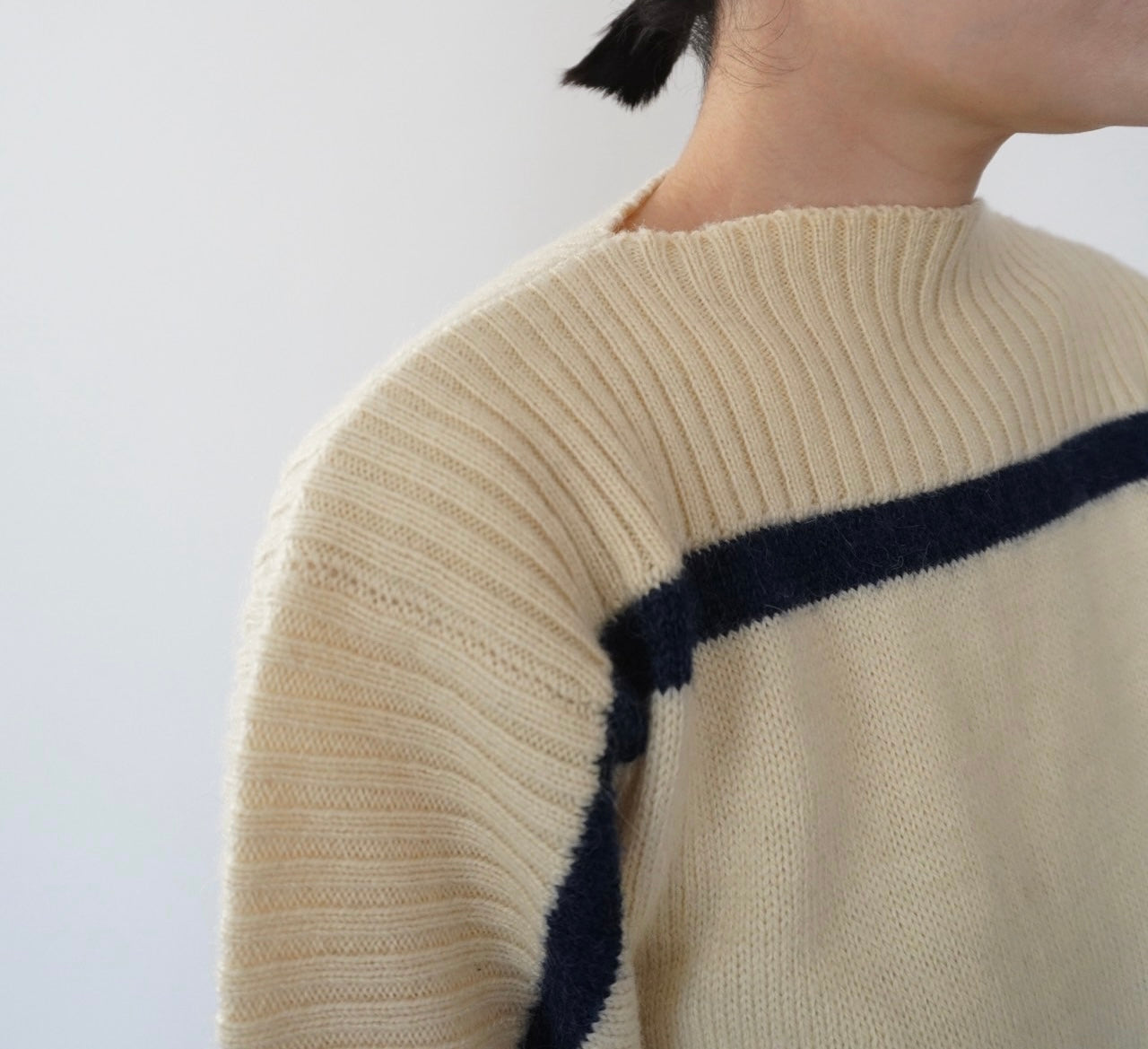 80s＂Rodier Paris" Design Knit