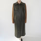 90s Faux Leather Dress Made in Italy