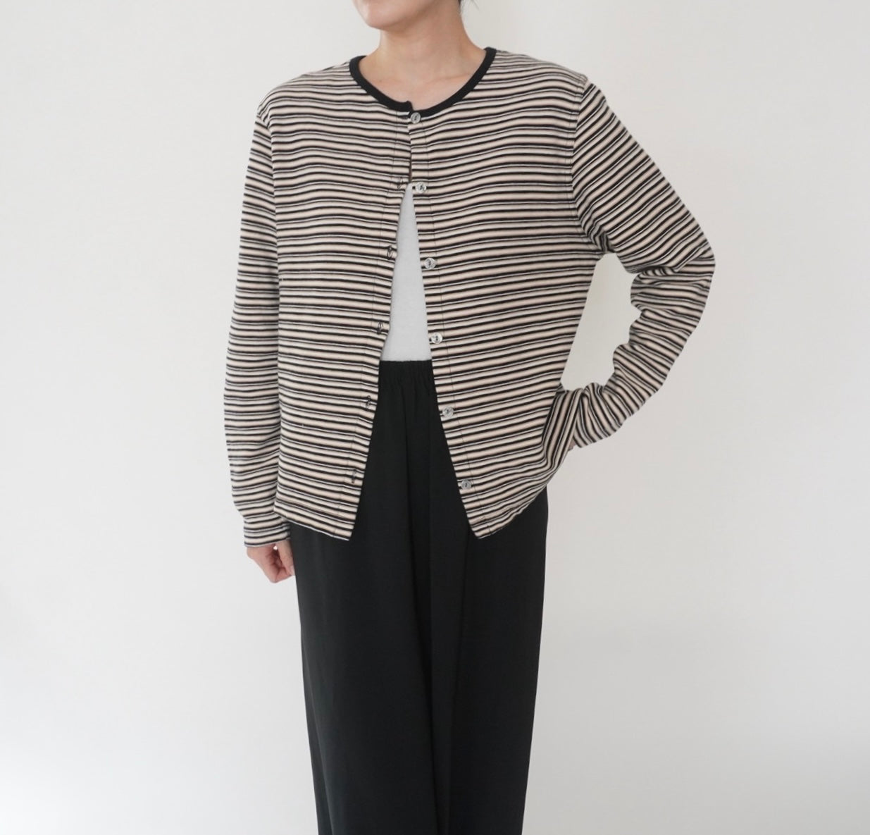 90s Striped Design Top