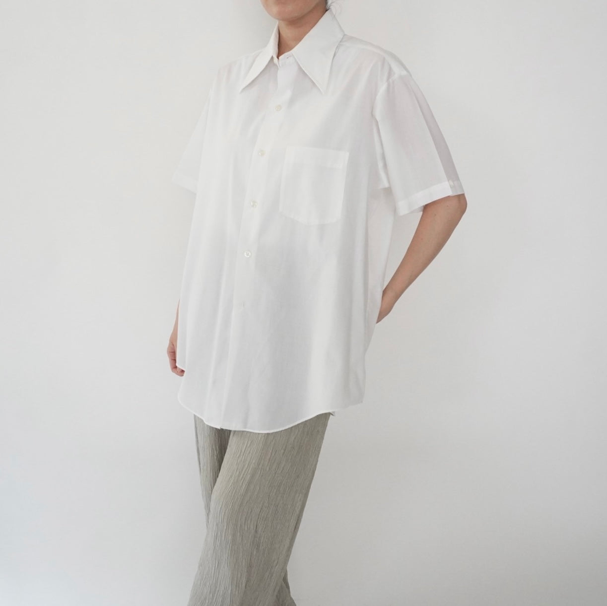 70s White Shirt