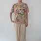 90s floral Printed T-shirt