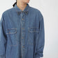 80s "BANANA REPUBLIC ”Safari & Travel" Denim Shirt