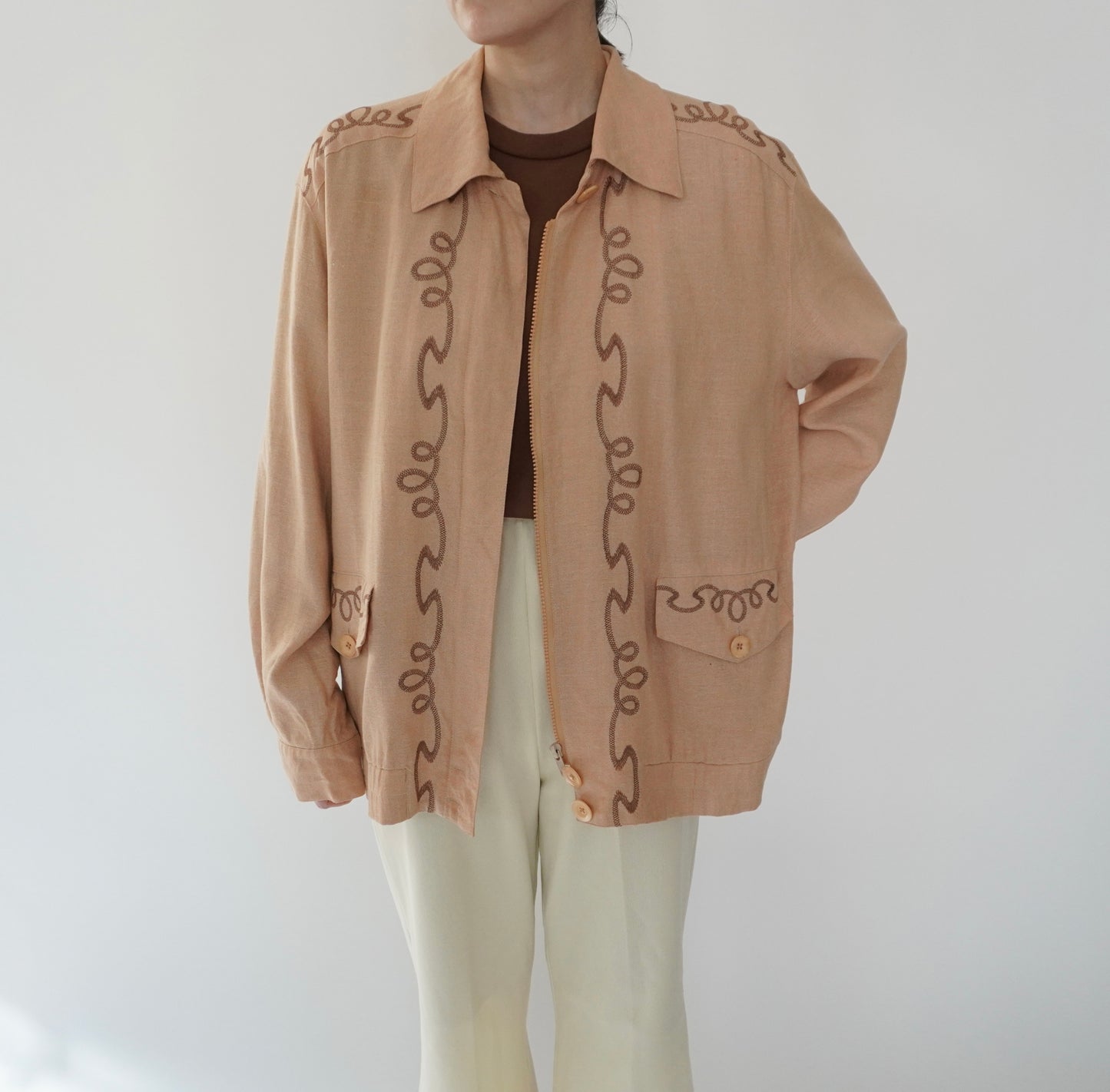 80s Stitch Design Jacket