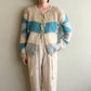 80s Design Knit Cardigan