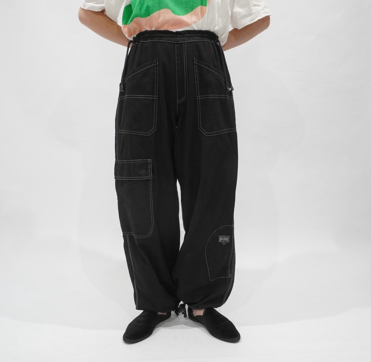 90s Design Pants Made in Italy