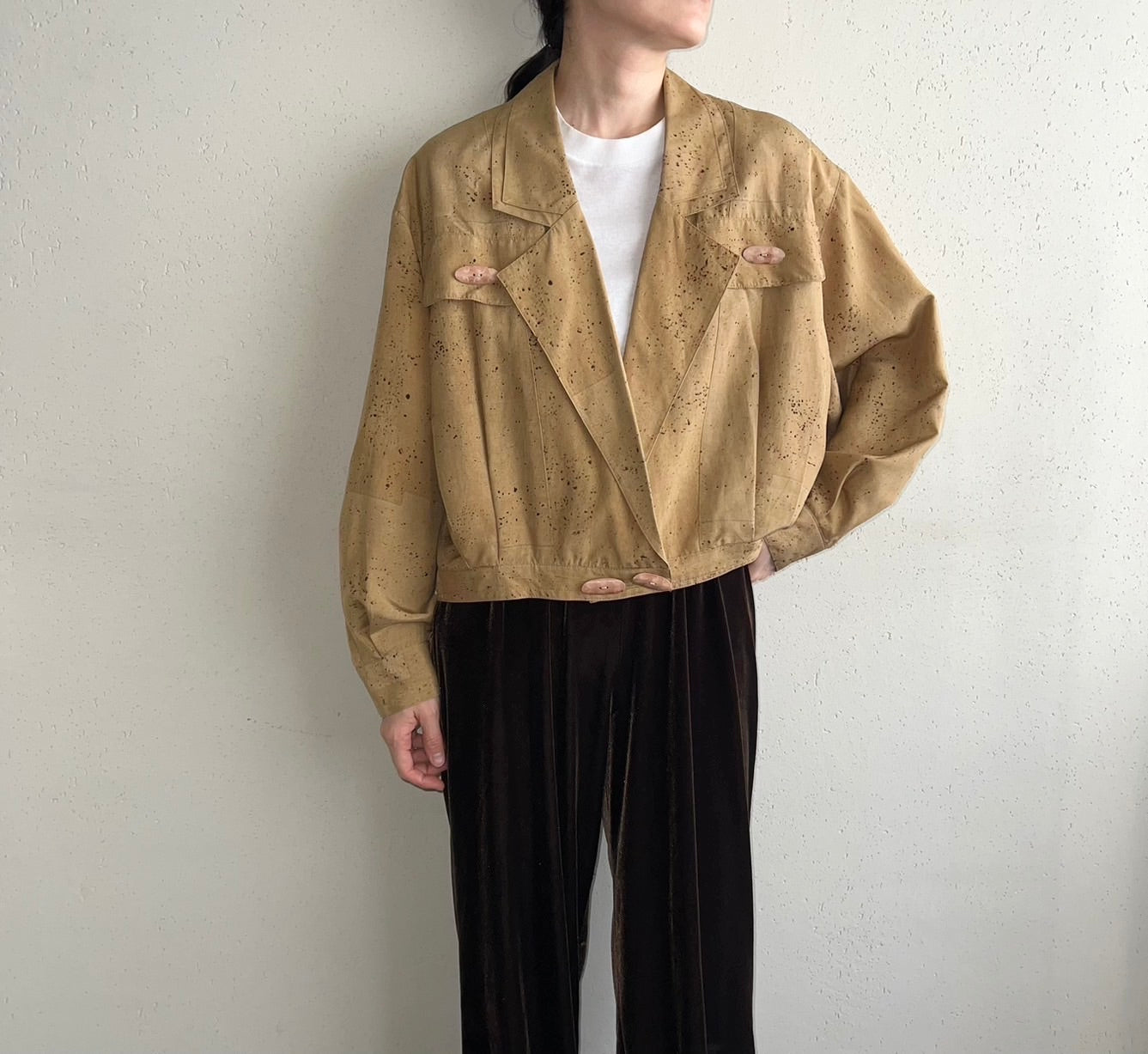 90s Silk Design Jacket