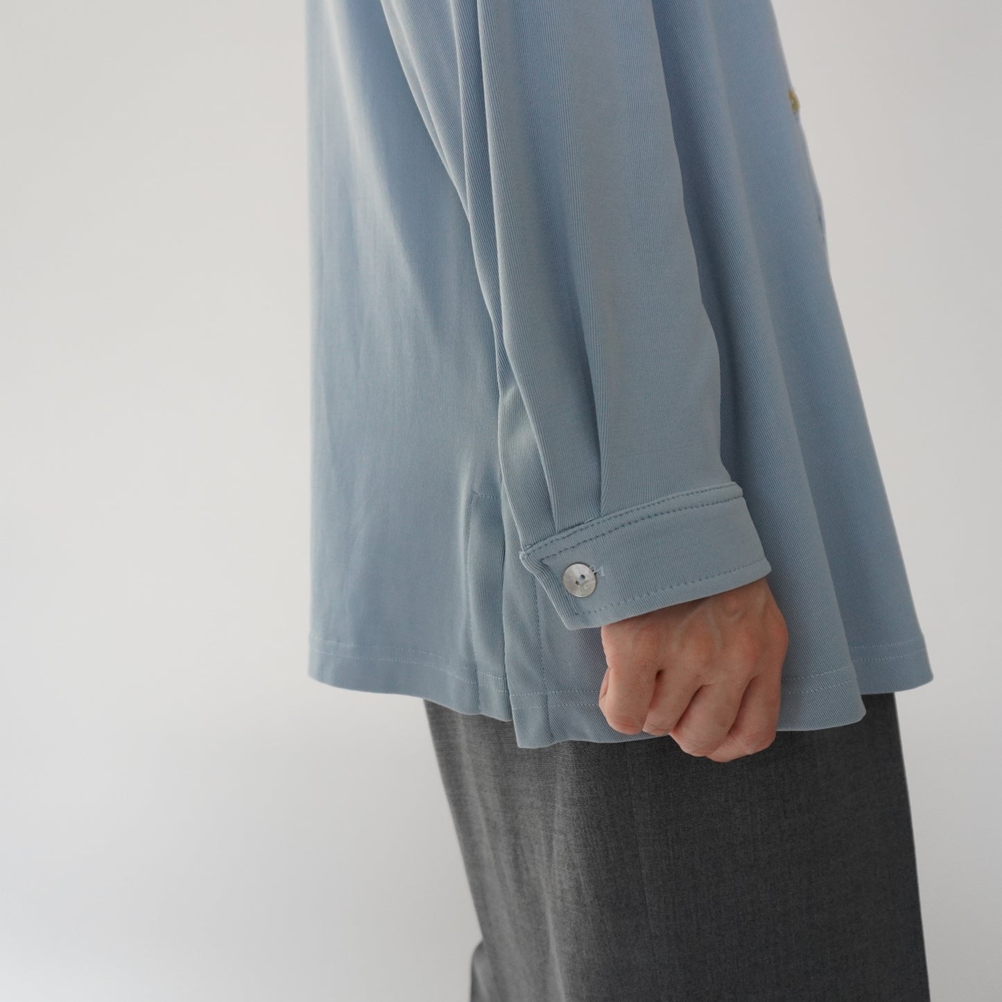 90s Light Blue Shirt Made in USA