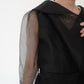 90s Sheer Design Blouse