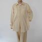 "Geoffrey Beene" Cream Shirt