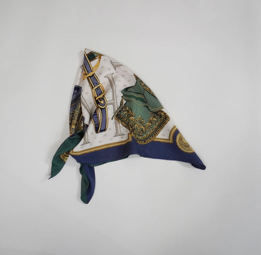 ”Hermès ” Silk Scarf