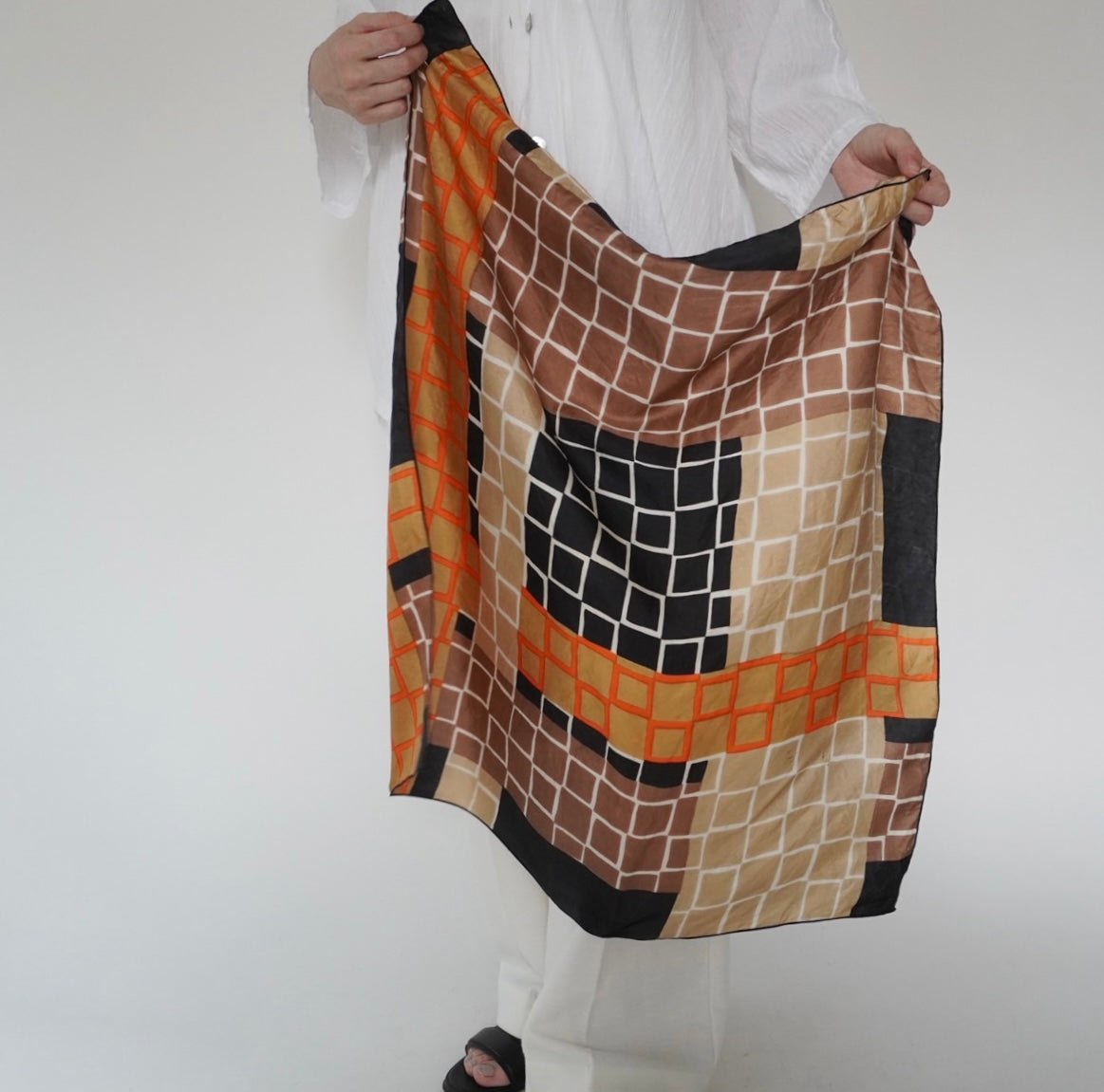 80s Pattern Scarf