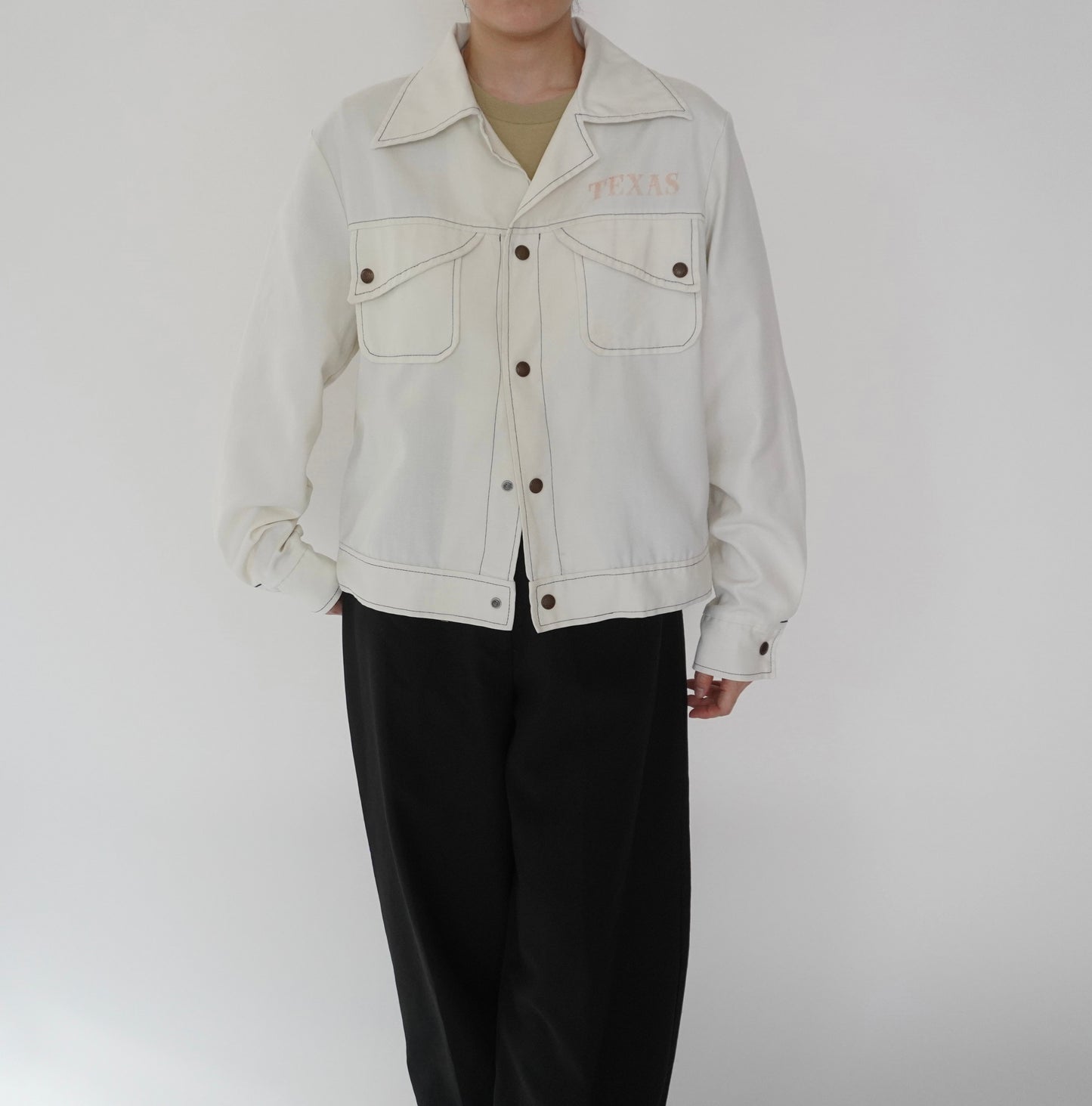 70s White Light Jacket