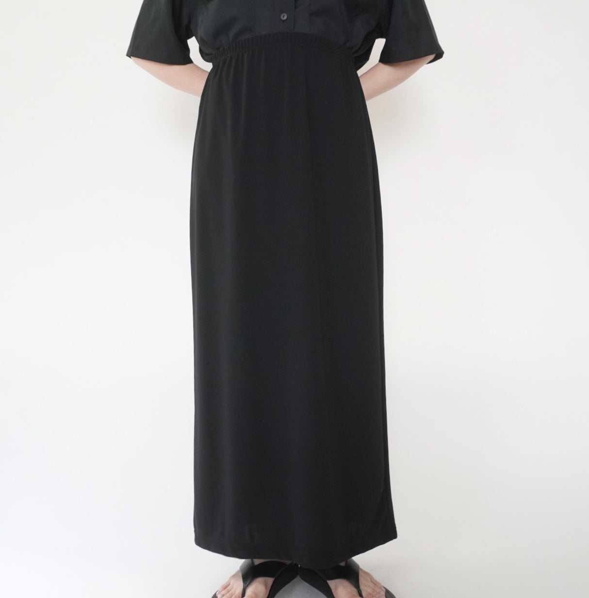 90s Black Skirt Made in USA
