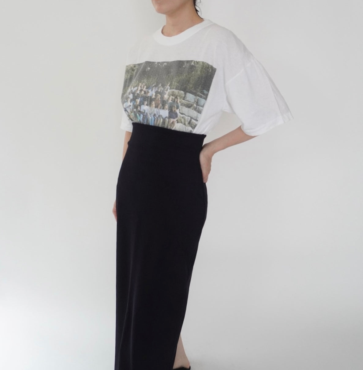 90s EURO Photo Printed T-shirt