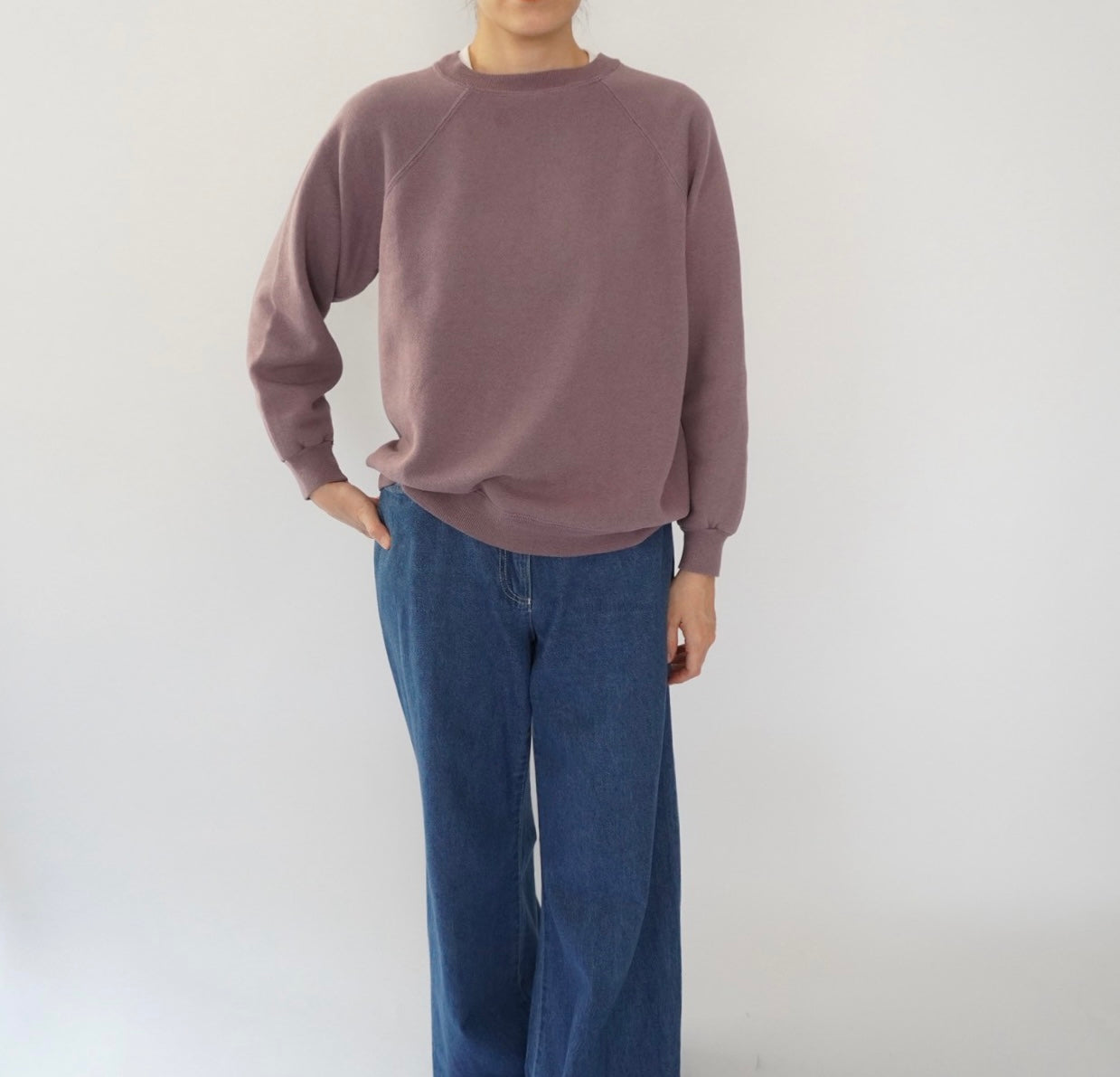 90s Light Purple Sweater