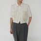 80s EURO Crochet Design Shirt