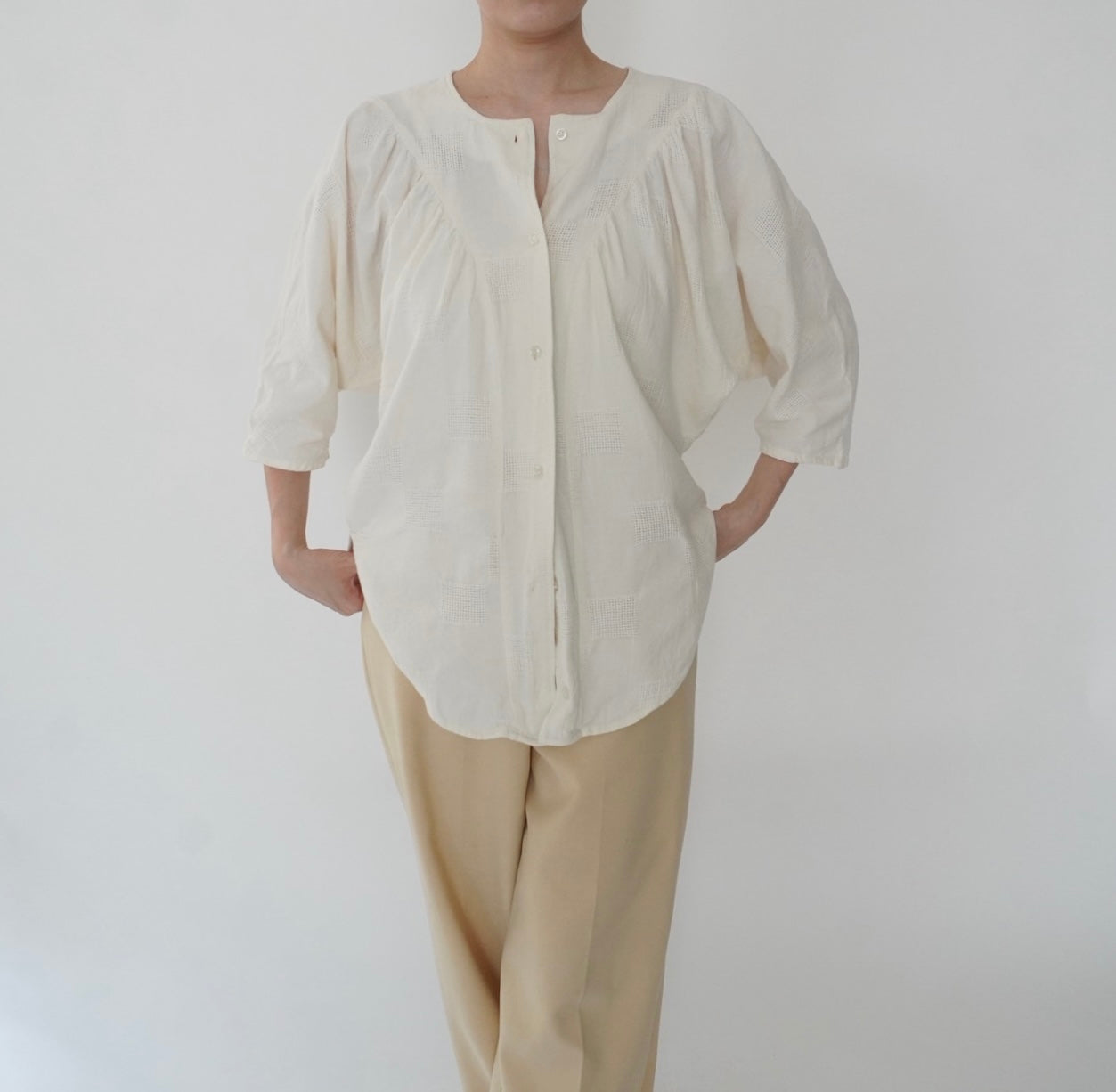 90s Cotton Blouse