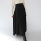 90s "Saks Fifth Avenue" Silk Pleats Skirt