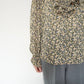 90s Flower Ruffle Blouse Made in USA