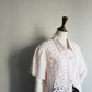90s Lace Design Shirt