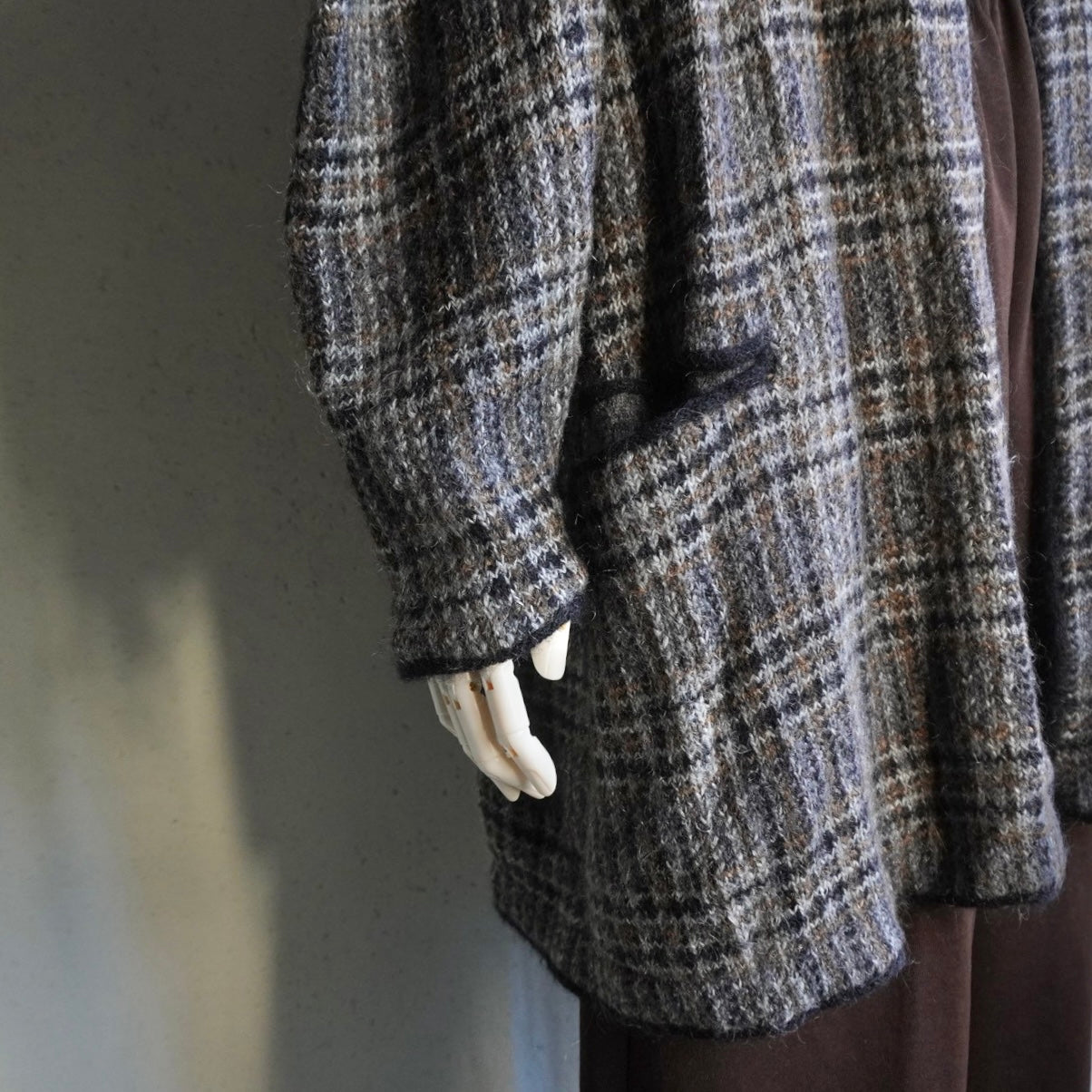 80s "ESCADA" Design Knit Robe Made in  W.Germany