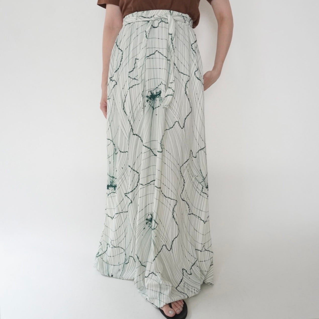 70s Pattern Skirt Made in Canada