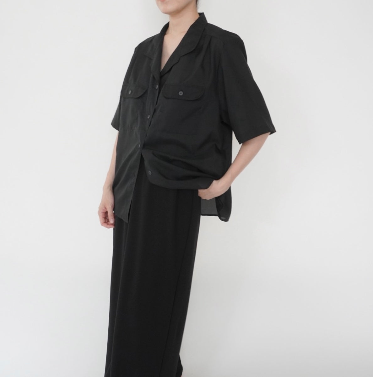 90s Black Shirt