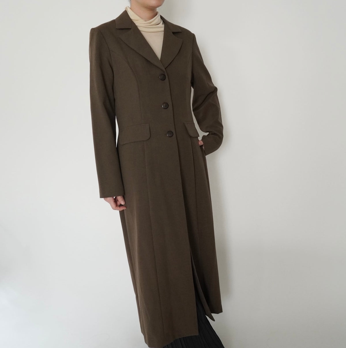 80s Light Long Jacket