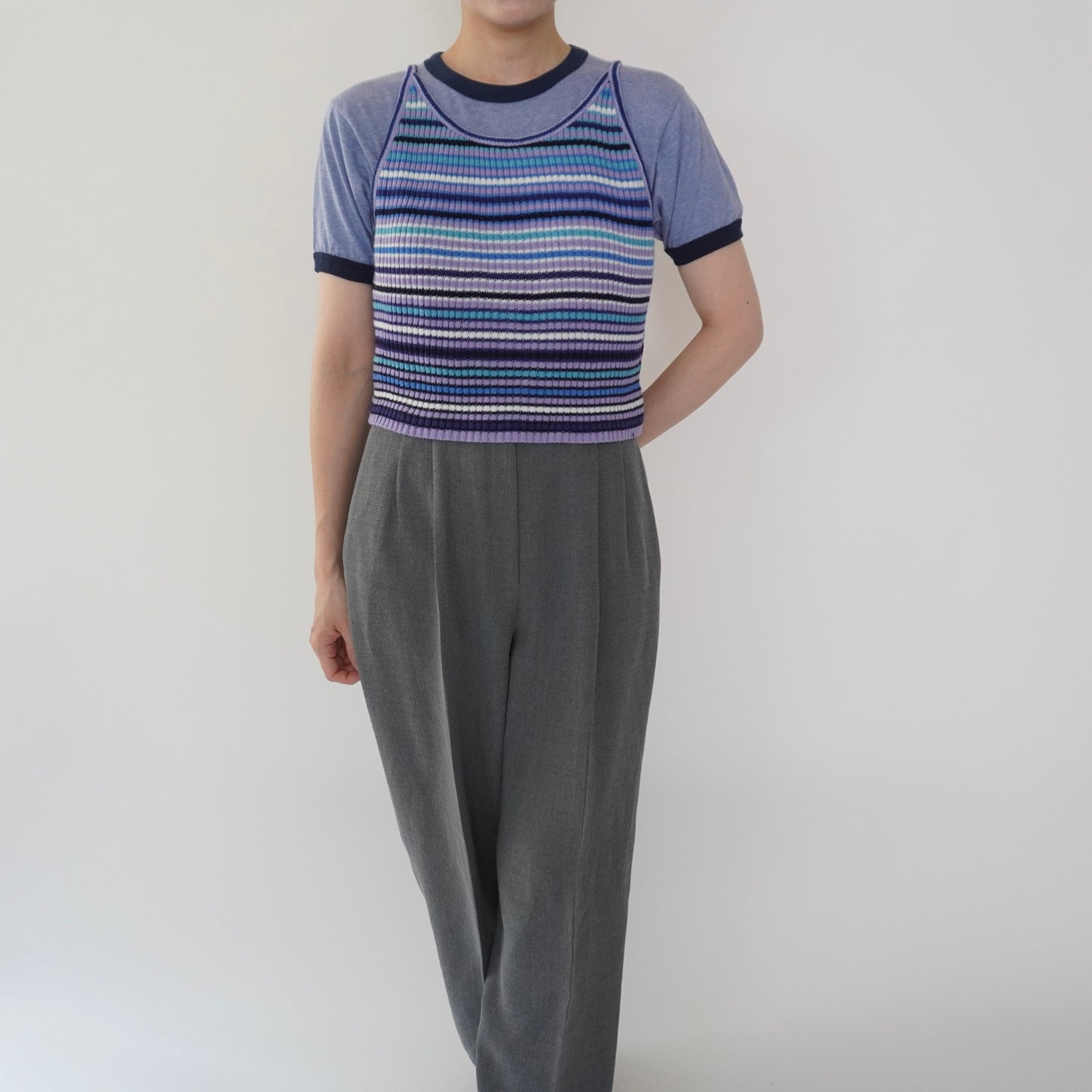 90s Striped Camisole Top