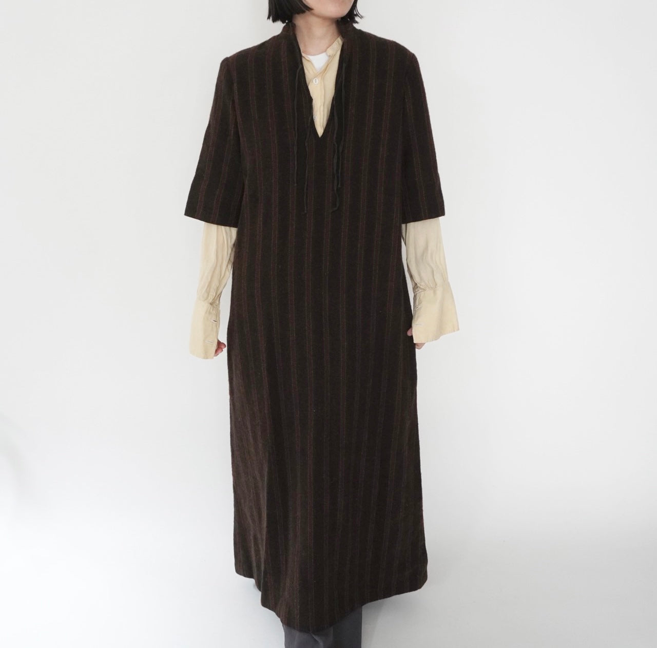 70s Maxi Striped Dress
