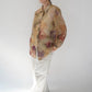 90s Printed Sheer Shirt Made in USA