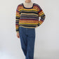 80s Multi Striped Knit