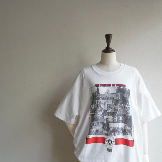 90s Photo Printed T-shirt Made in USA