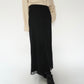 90s Black Sheer Skirt