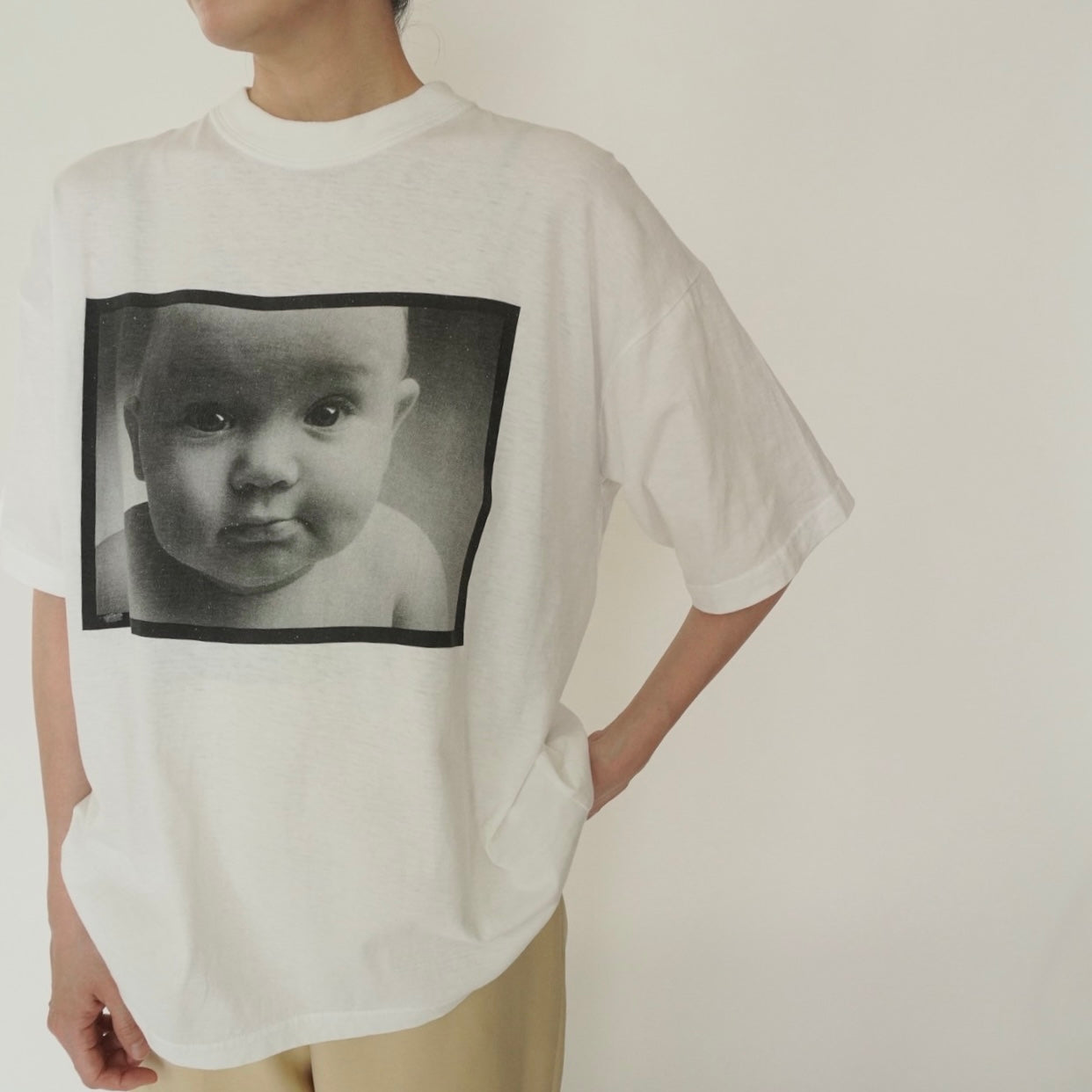90s EURO Photo Printed T-shirt