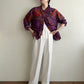 Asian Design  Silk Blouse
