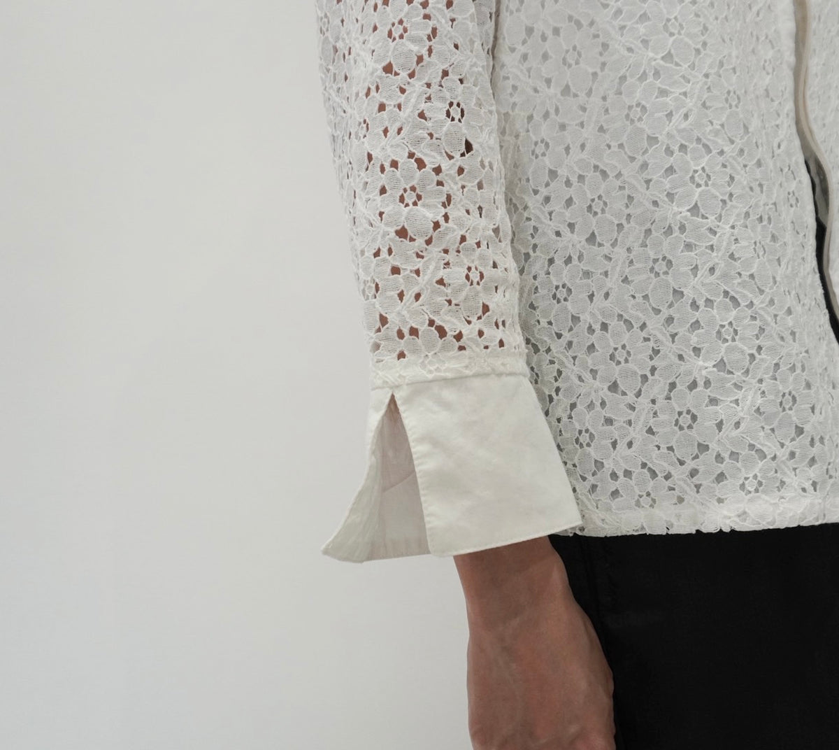 90s Cut Lace Shirt,Jacket Made in USA