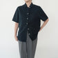 90s Navy Linen Shirt