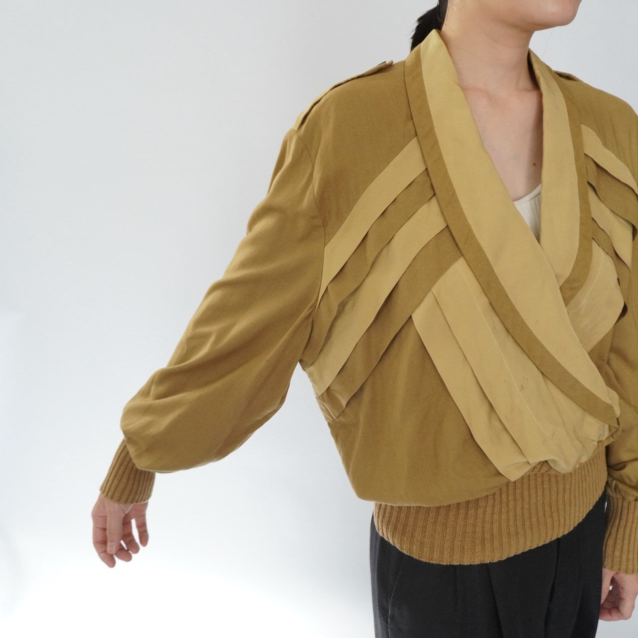 80s Silk Design Top