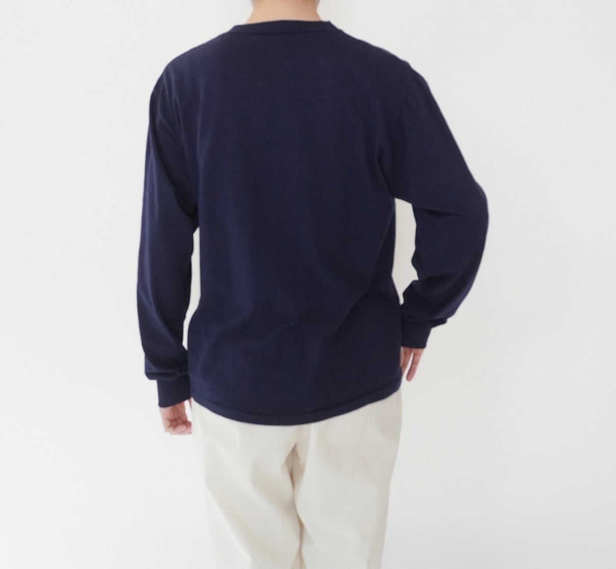 80s Printed Long T-shirt Made in USA