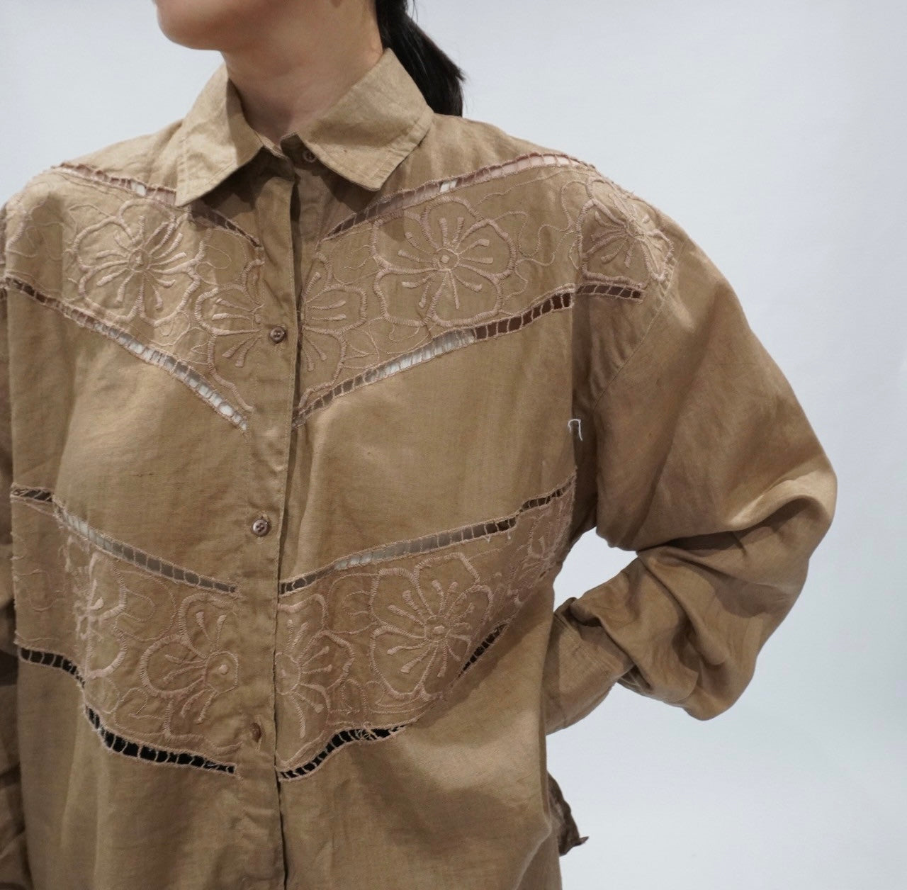 80s Embroidery Design Shirt