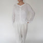 90s Lace Design Blouse