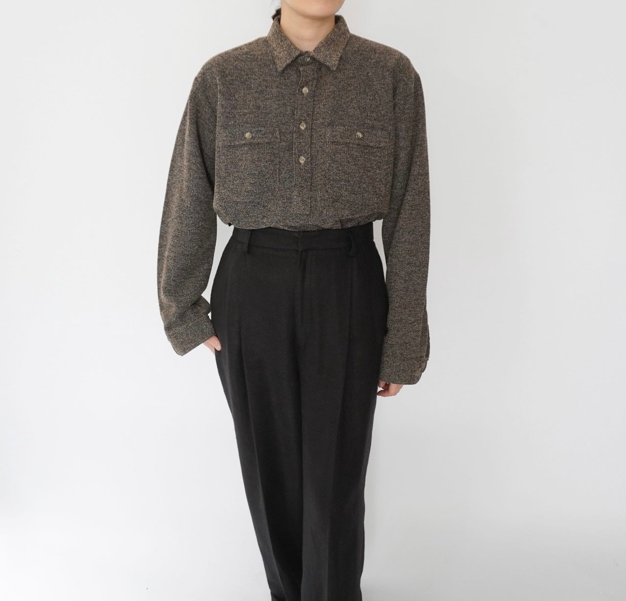 80s Pullover Shirt Made in USA