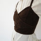 90s EURO Suede Camisole Top