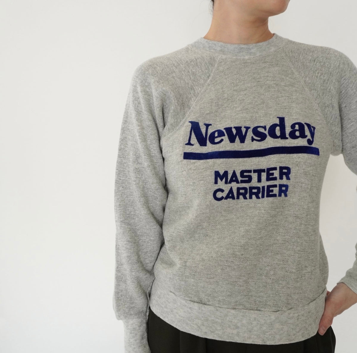 80s Printed Sweater Made in USA