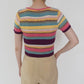 90s Multi Striped Top