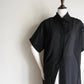 90s Black Sheer Shirt